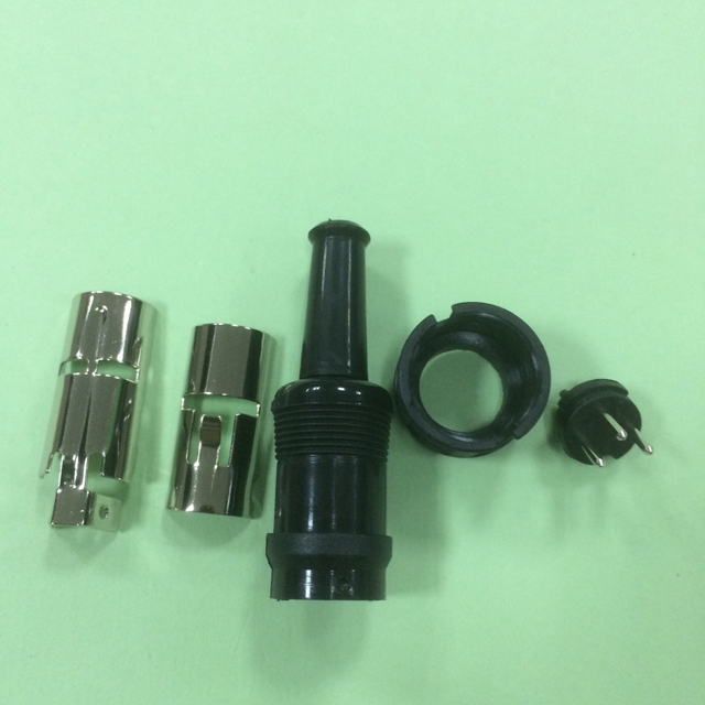 3PIN公組立塑膠殼