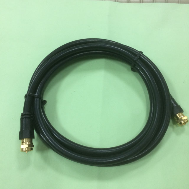 F頭雙頭鍍金電線