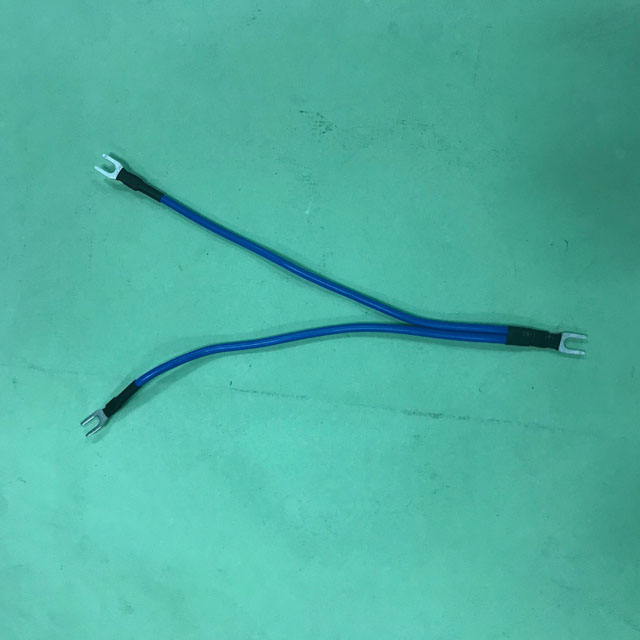 3.2Y端Y CABLE-3.2Y端*2藍色總14CM