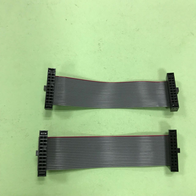IDC1.27 20PIN塞第14+IDC 20P雙凸點向外
