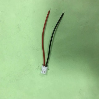 PH2.0-2P+UL1007#28紅黑線長62mm 尾端剝鍍