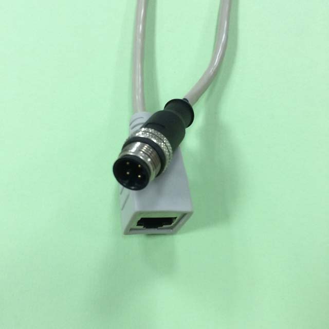 RJ45母附鐵殼 TO 防水4PIN