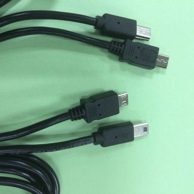 MICRO USB TO MIN USB OTG線外露8.0