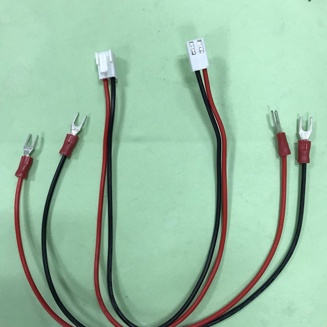 VH3.962P100718AWG紅黑+3.7Y端25CM