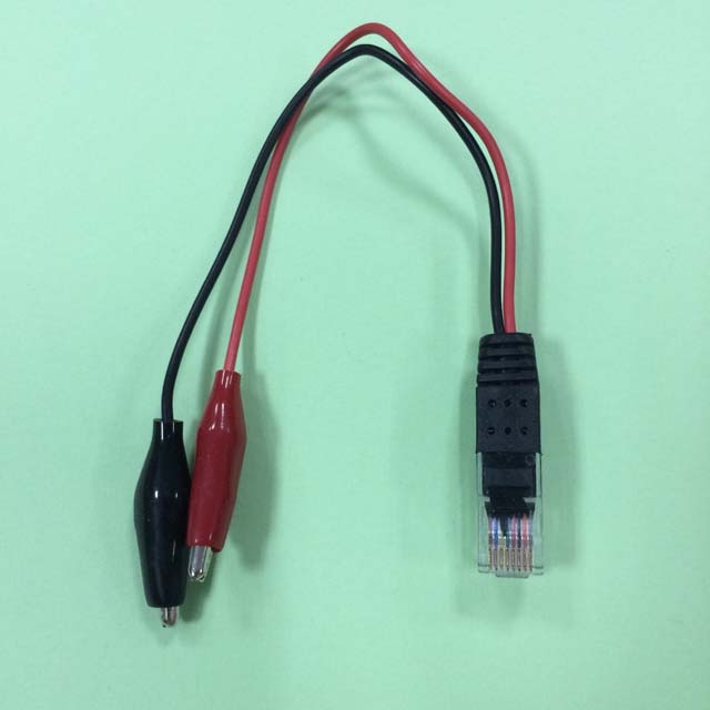 RJ45+紅.黑小夾子