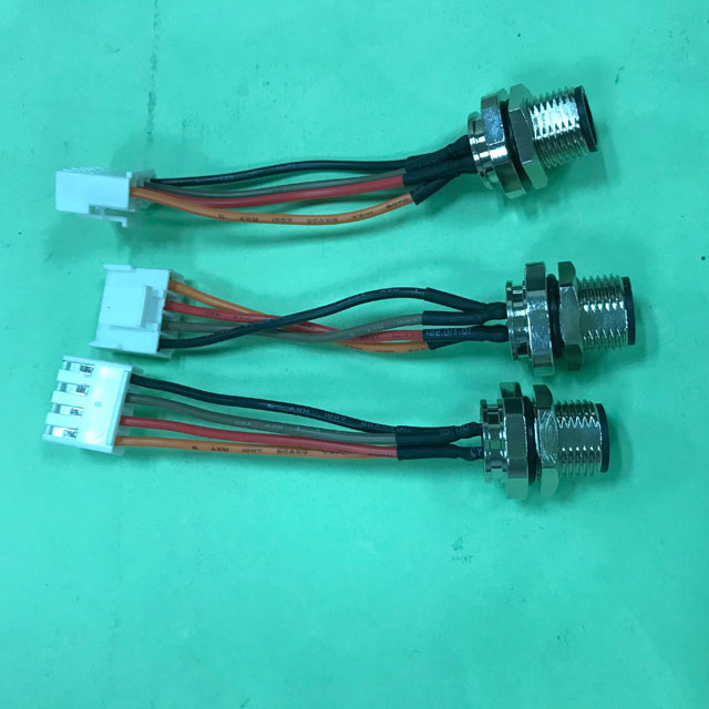 M12-4P公板-VH-4P+UL1007 #206CM