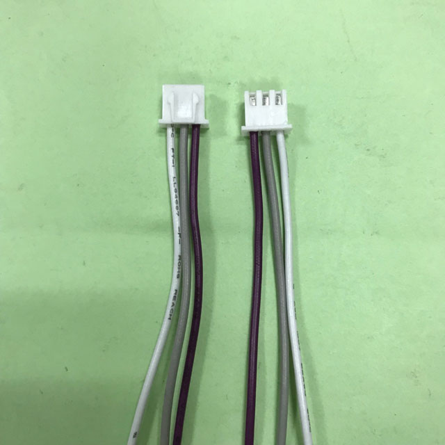 XH2.53P+100722AWG白灰紫17CM