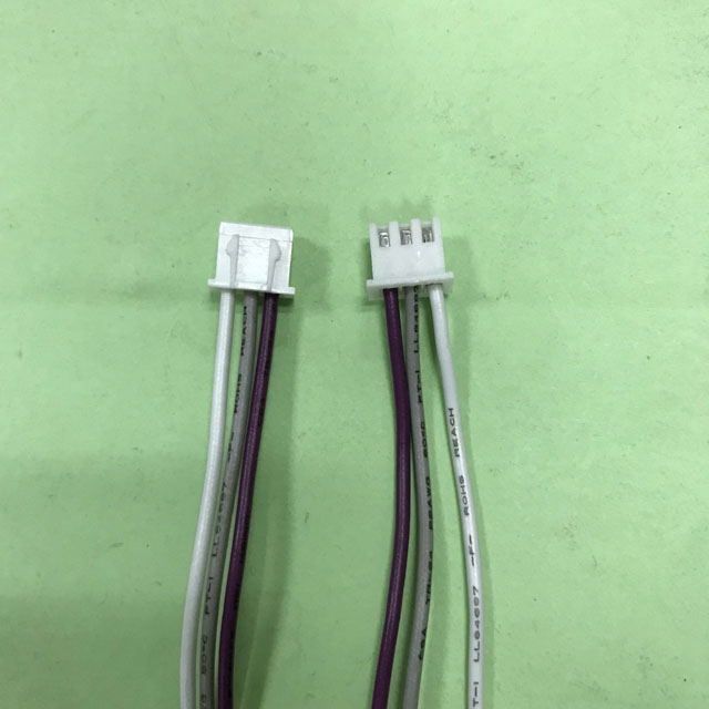 XH2.53P+100722AWG白灰紫12CM