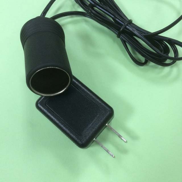 110V轉12V1A-20AWG+雪茄頭母