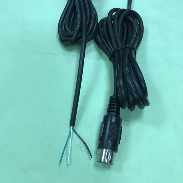 大5PIN+UL2464*3C白綠黑2M切平