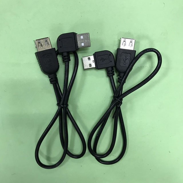 USB 90度公 TO USB母