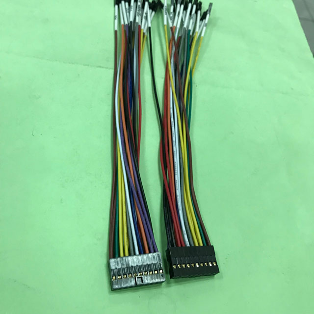杜邦2.54母2*10P低凸點滿+杜邦單